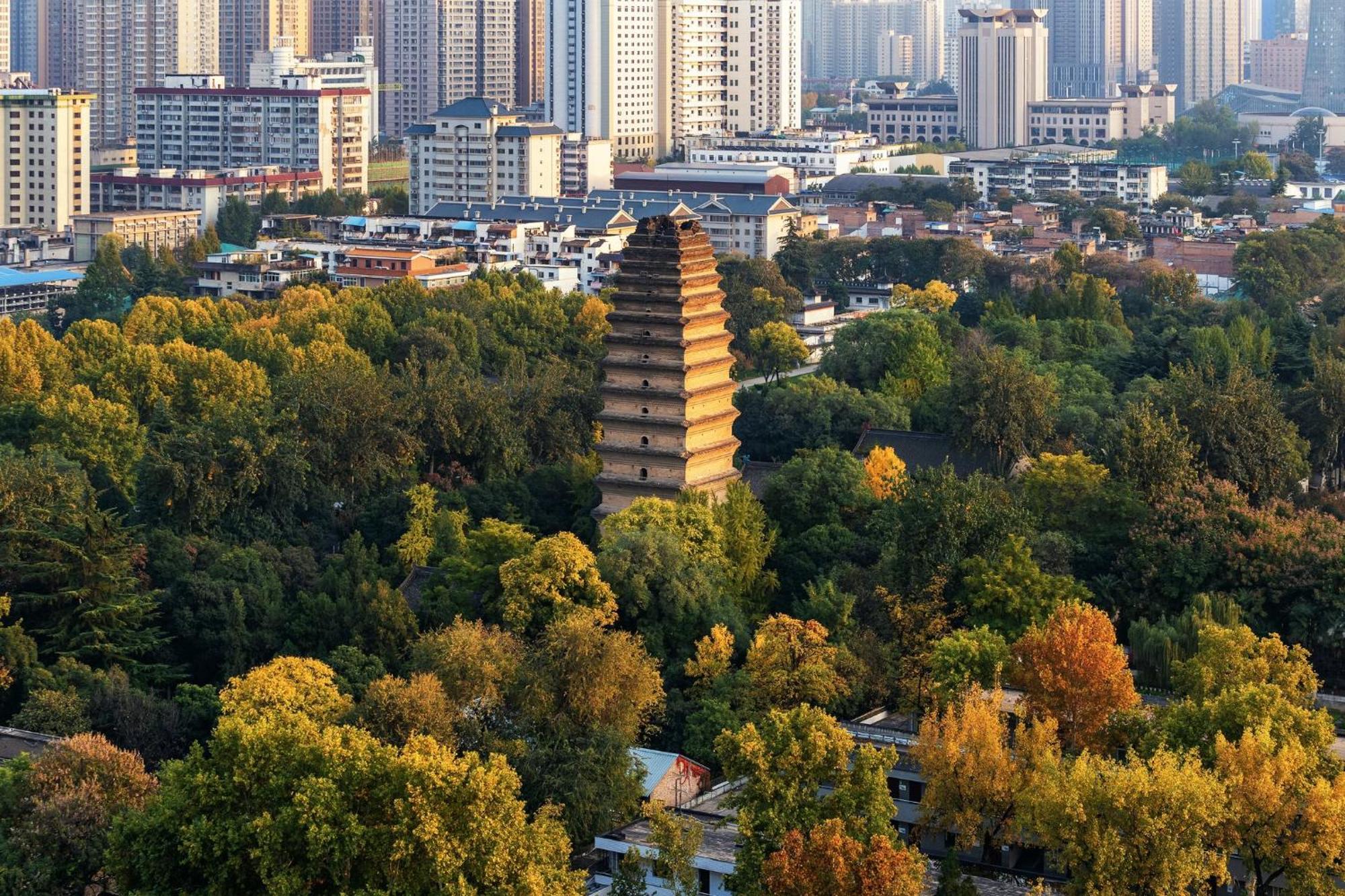 Hotel Intercontinental Xi'An North By Ihg Exterior foto